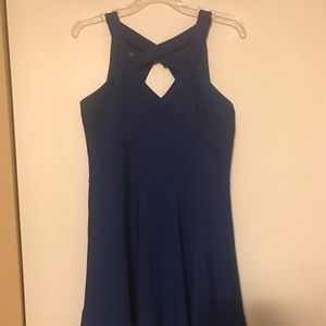 Royal blue dress